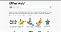 Desktop Screenshot of mascottoons.com